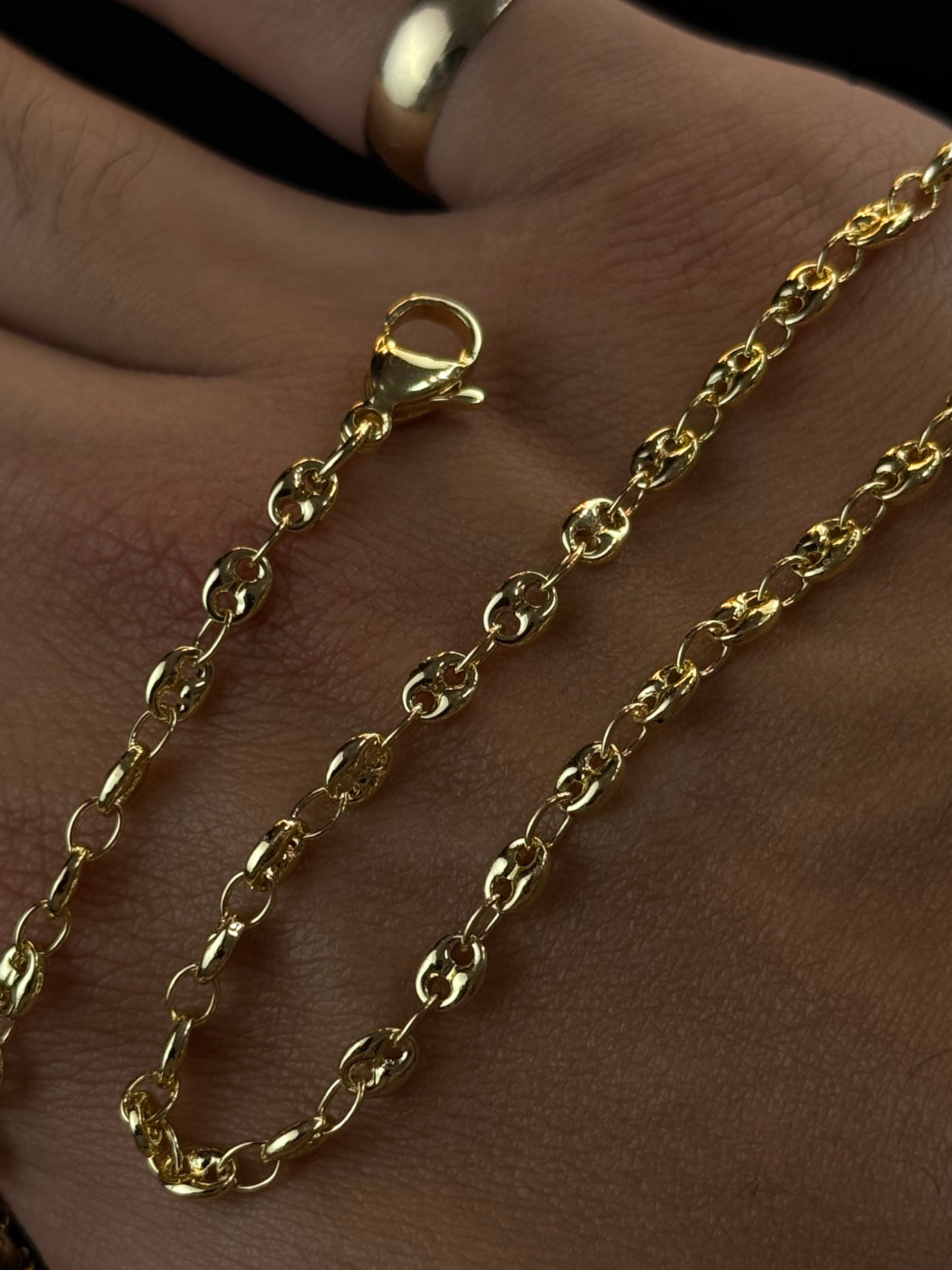 Cadena Gucci 50cm — Rodio para Dama y Caballero
