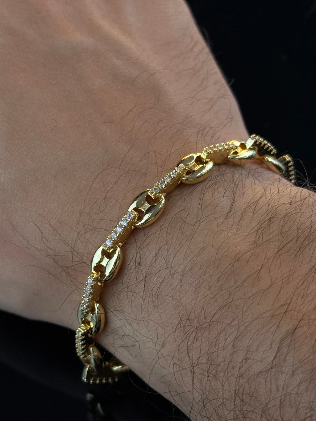 Pulsera Gucci Circones — Rodio para Dama y Caballero