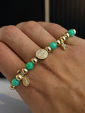 Pulsera Proteccion Morralla Oro Laminado