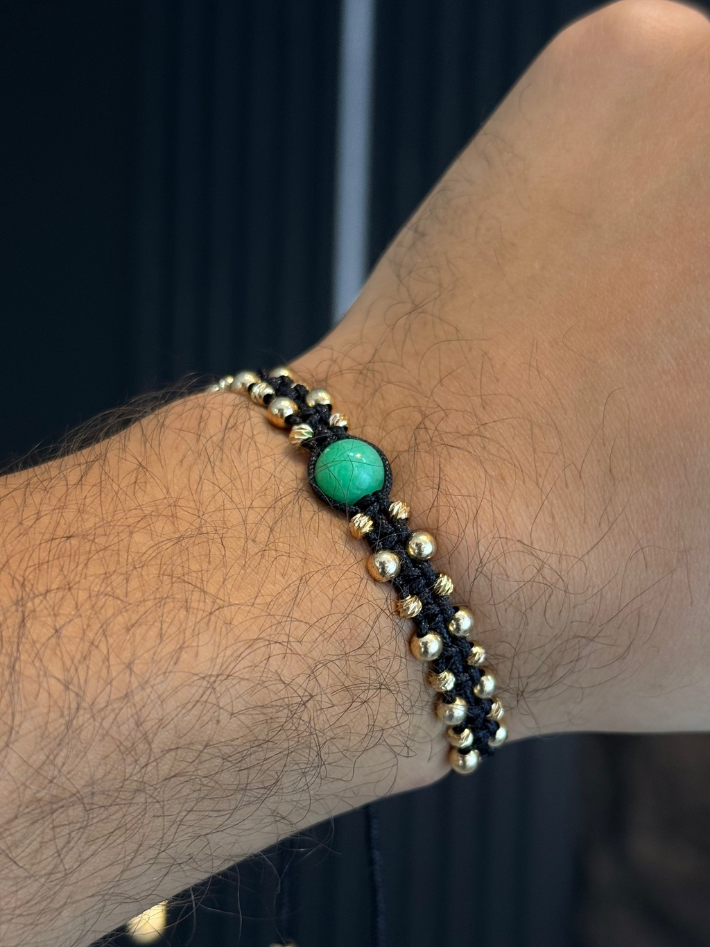 Pulsera 2 Carriles Morralla Oro Laminado
