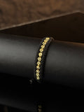 Pulsera 2 Tejidos 5 Rodio