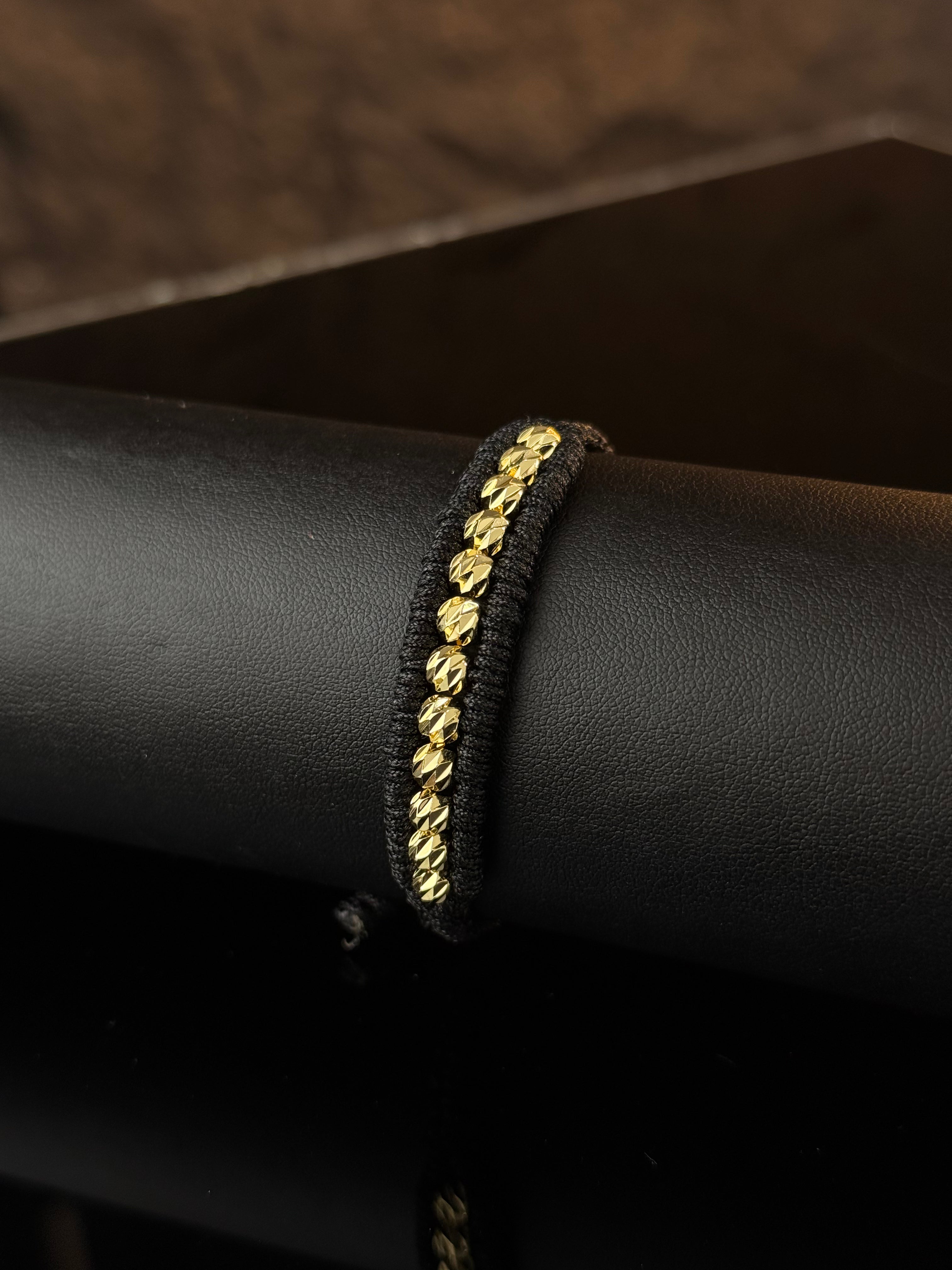 Pulsera 2 Tejidos 5 Rodio