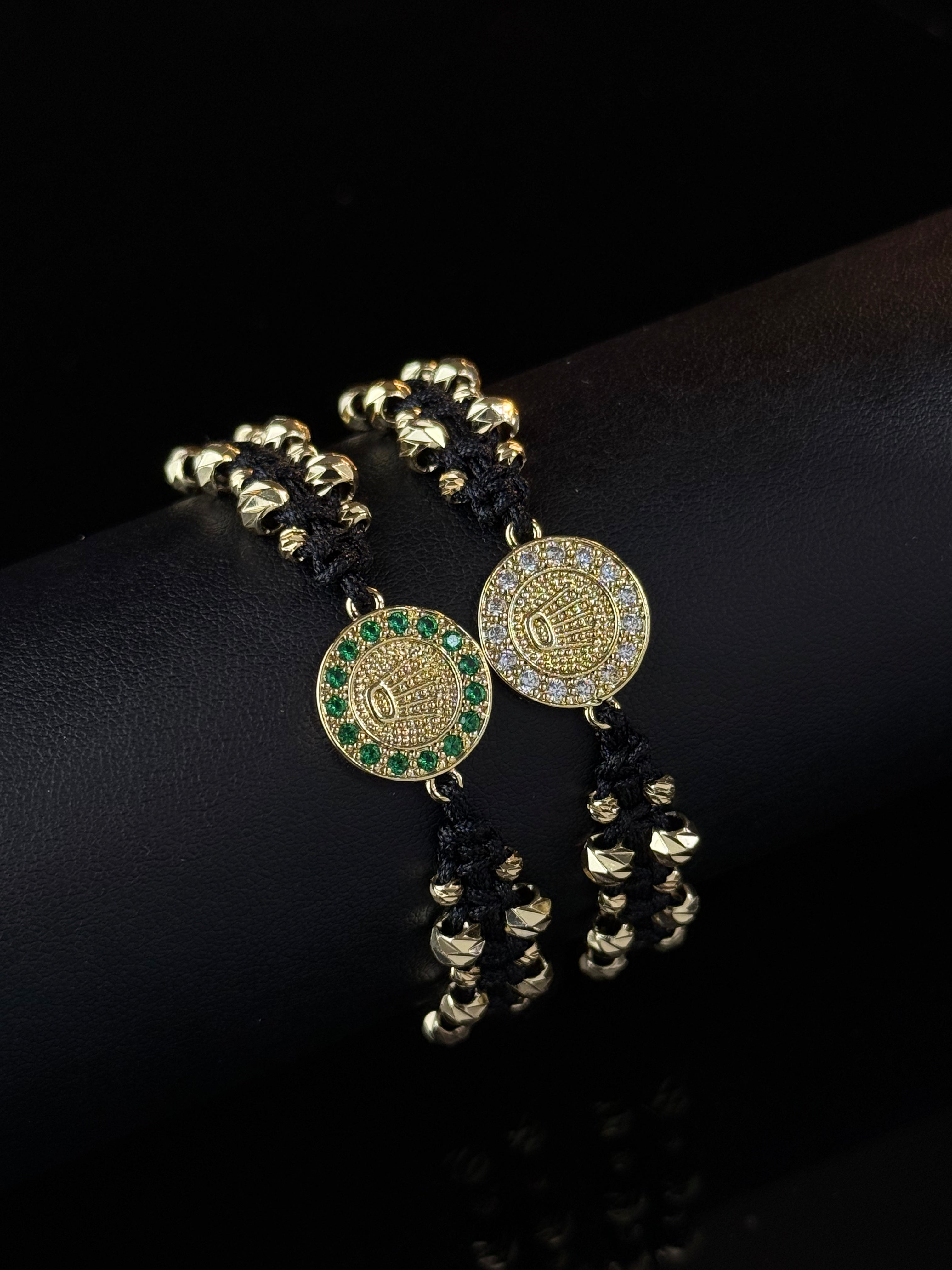 Pulsera Doble Rx en Rodio