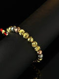 Pulsera 3 Oros Full Rodio
