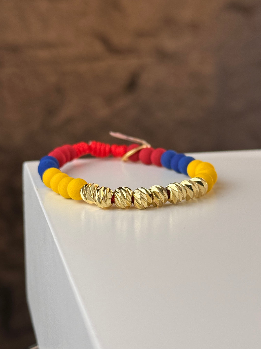 Pulsera Colombia 8 Rodio