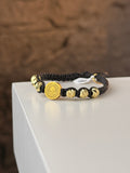 Pulsera San Benito Tejido 3 Rodio