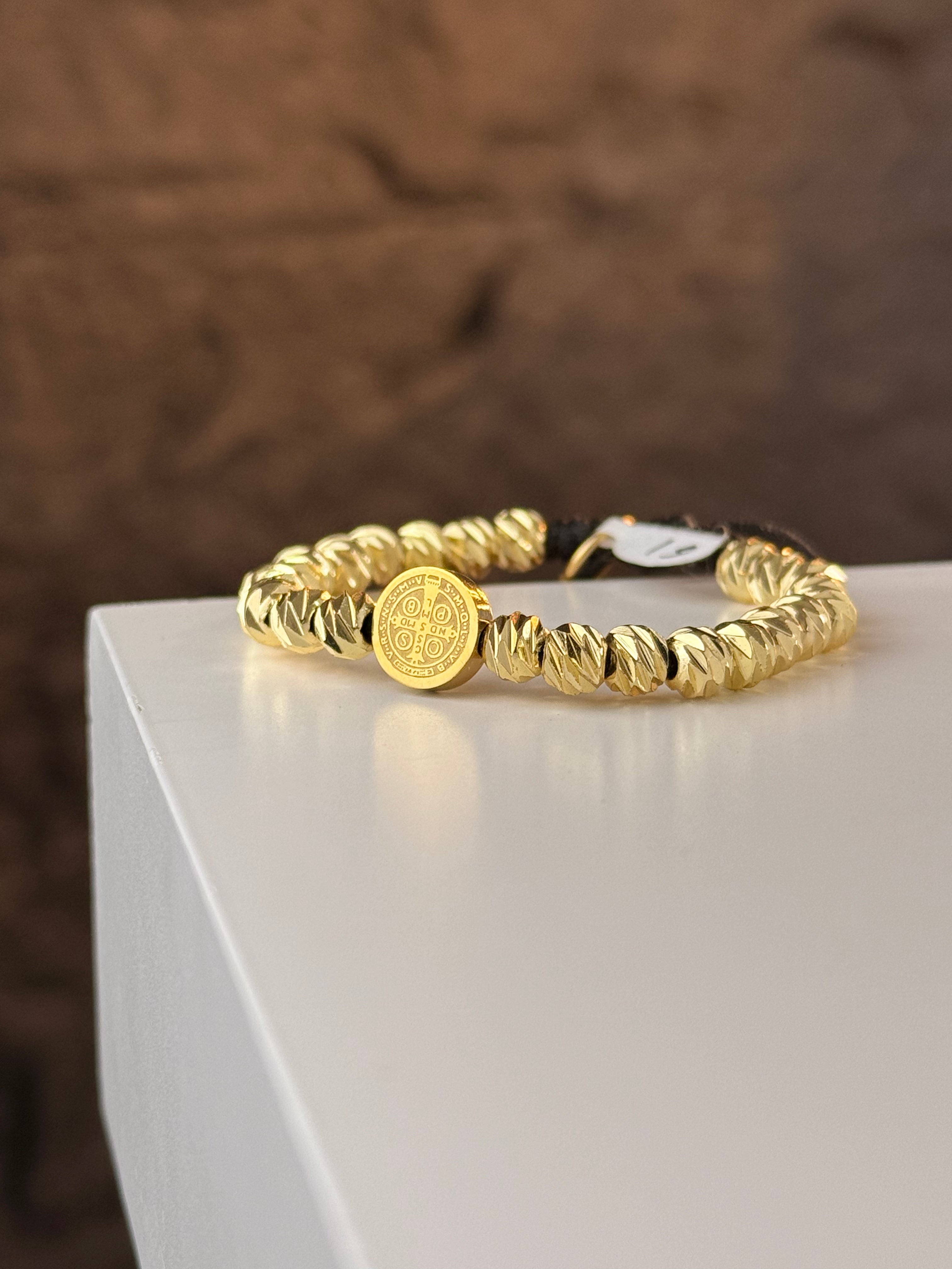 Pulsera San Benito Full Rodio