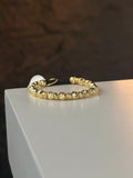 Pulsera Full Balines Diamantado Rodio