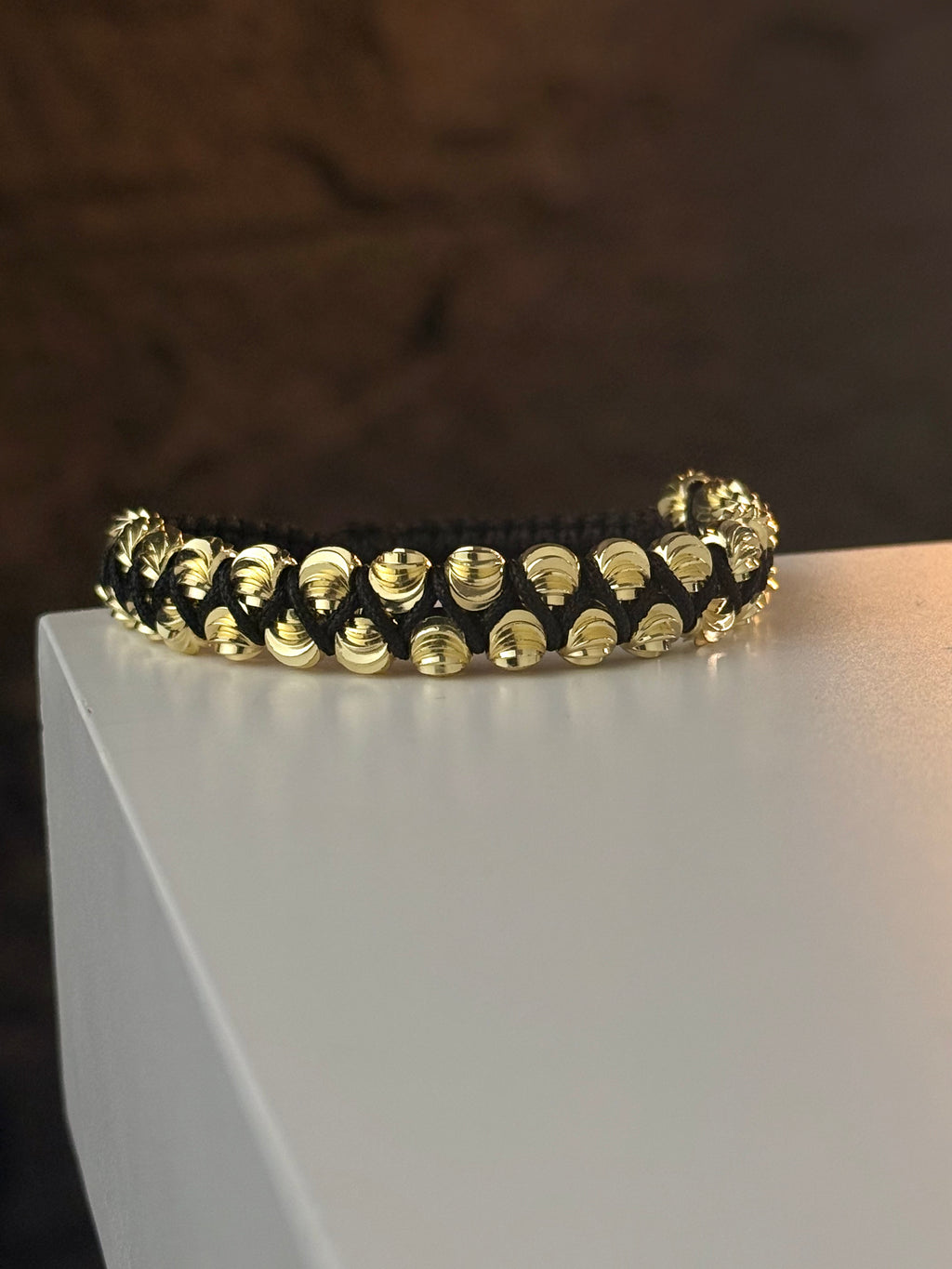 Pulsera Tejido Z Rodio